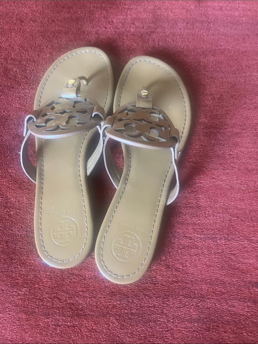 Tory Burch Miller Flip Flop Sandals - Picture 4 of 10